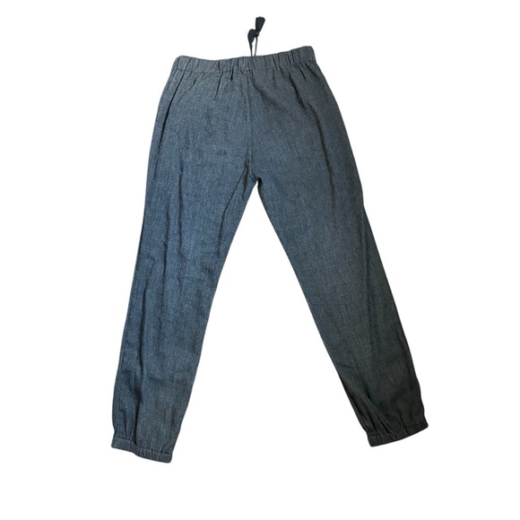 Madewell Grey Jogger Pants Blue Elastic Waist | Pull On | Work Casual Women’s XS - Picture 2 of 3